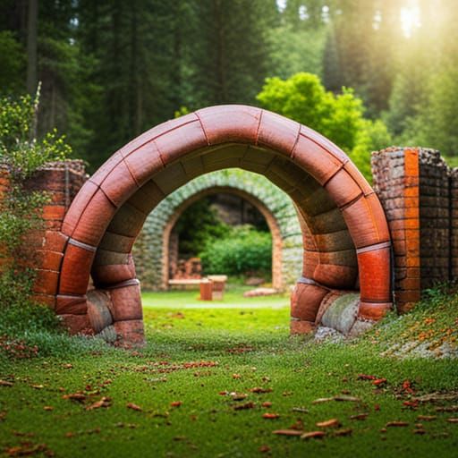 Medieval Bouncy Castle Ruins: Professional Photography