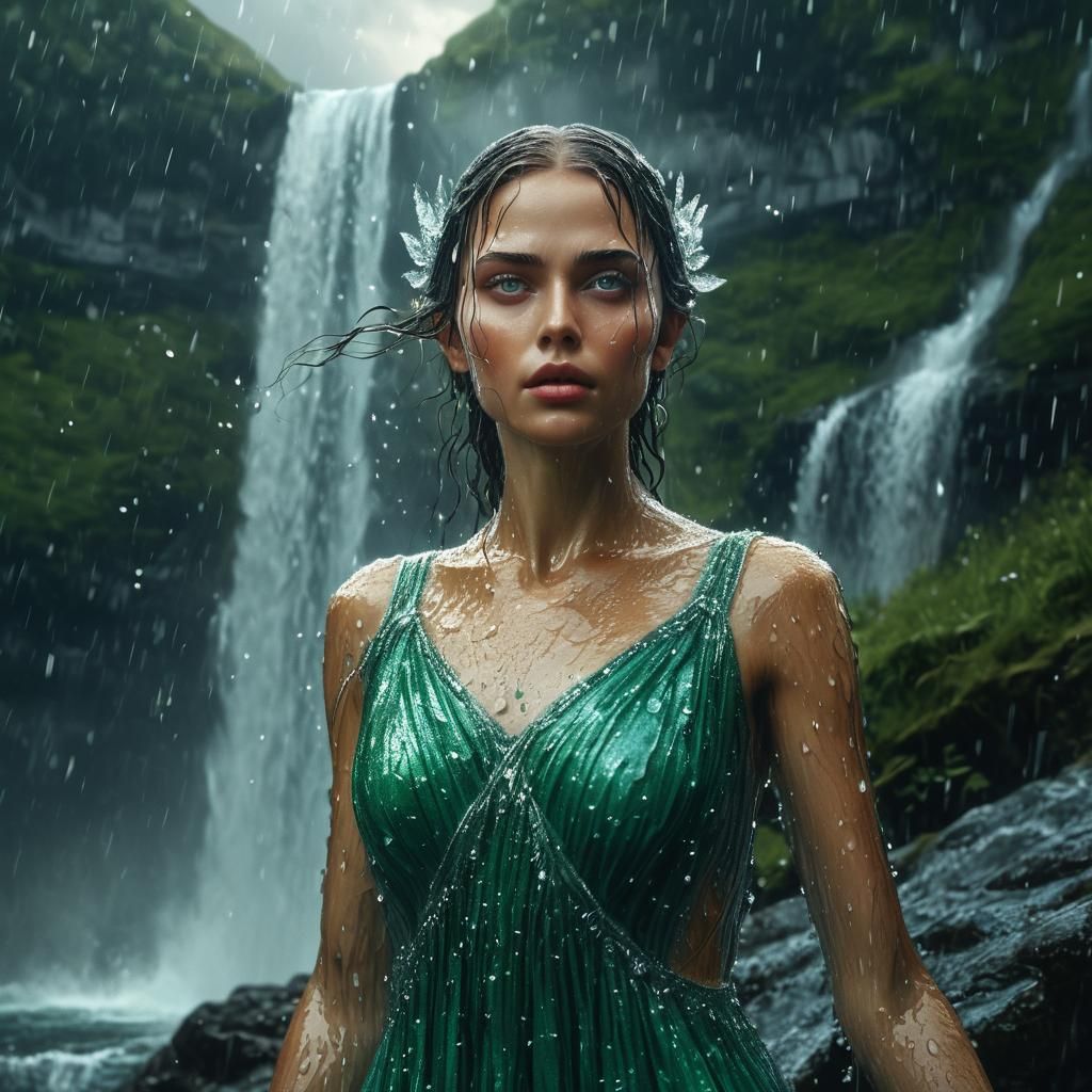 Sulis Water Goddess on Mountain Top