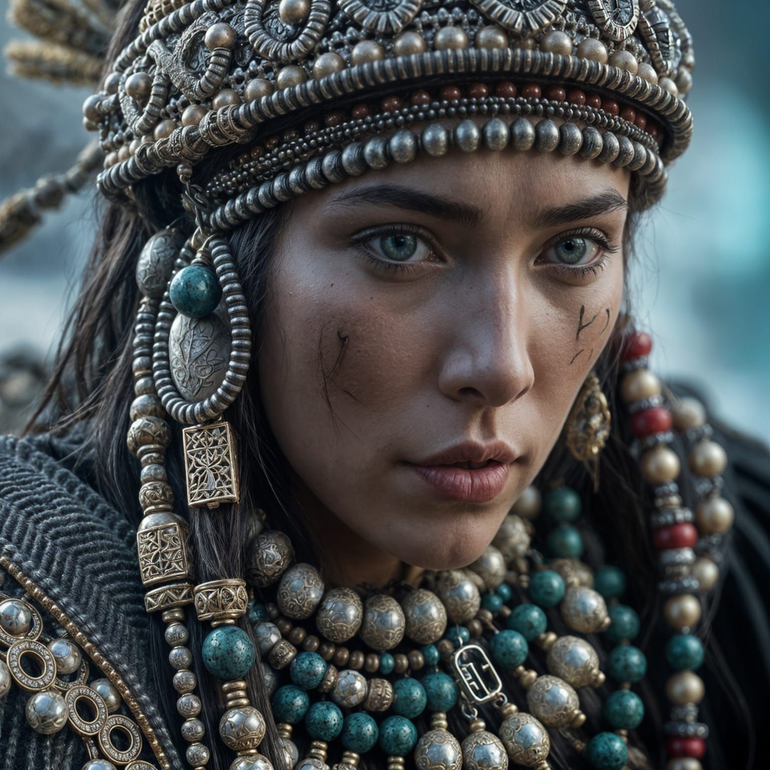 Intricate Northern Style Beaded Jewelry