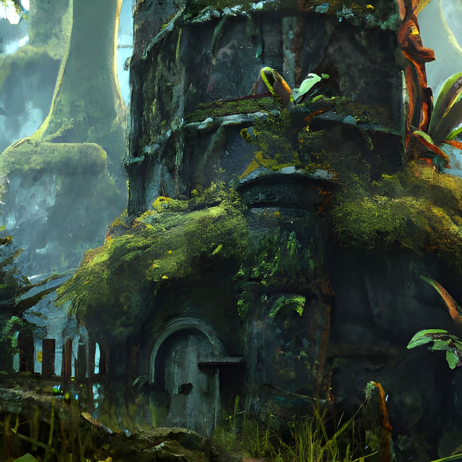 Castle in the Deep Woods 1