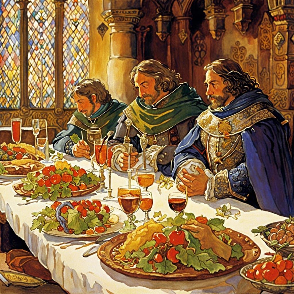 Three Lords A-Sleeping