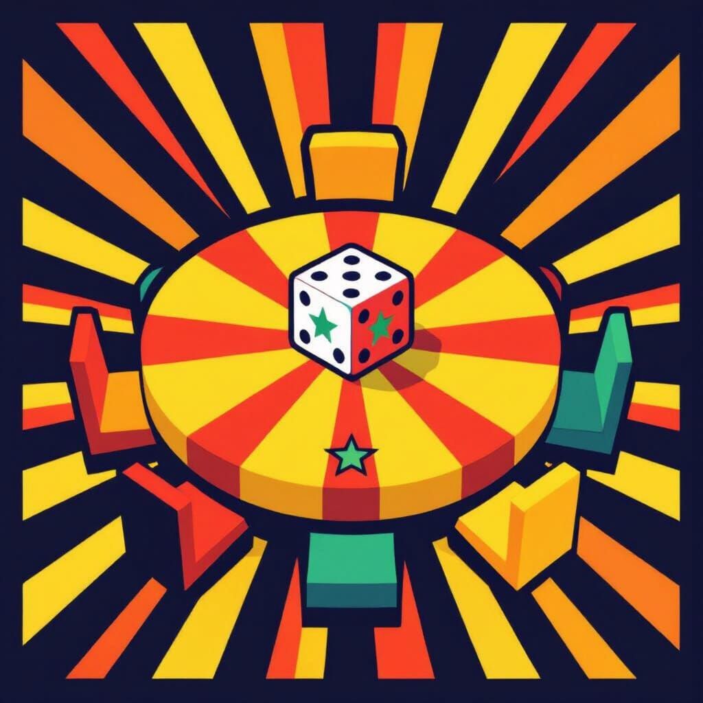 Modern Catalan Board Game Logo Design