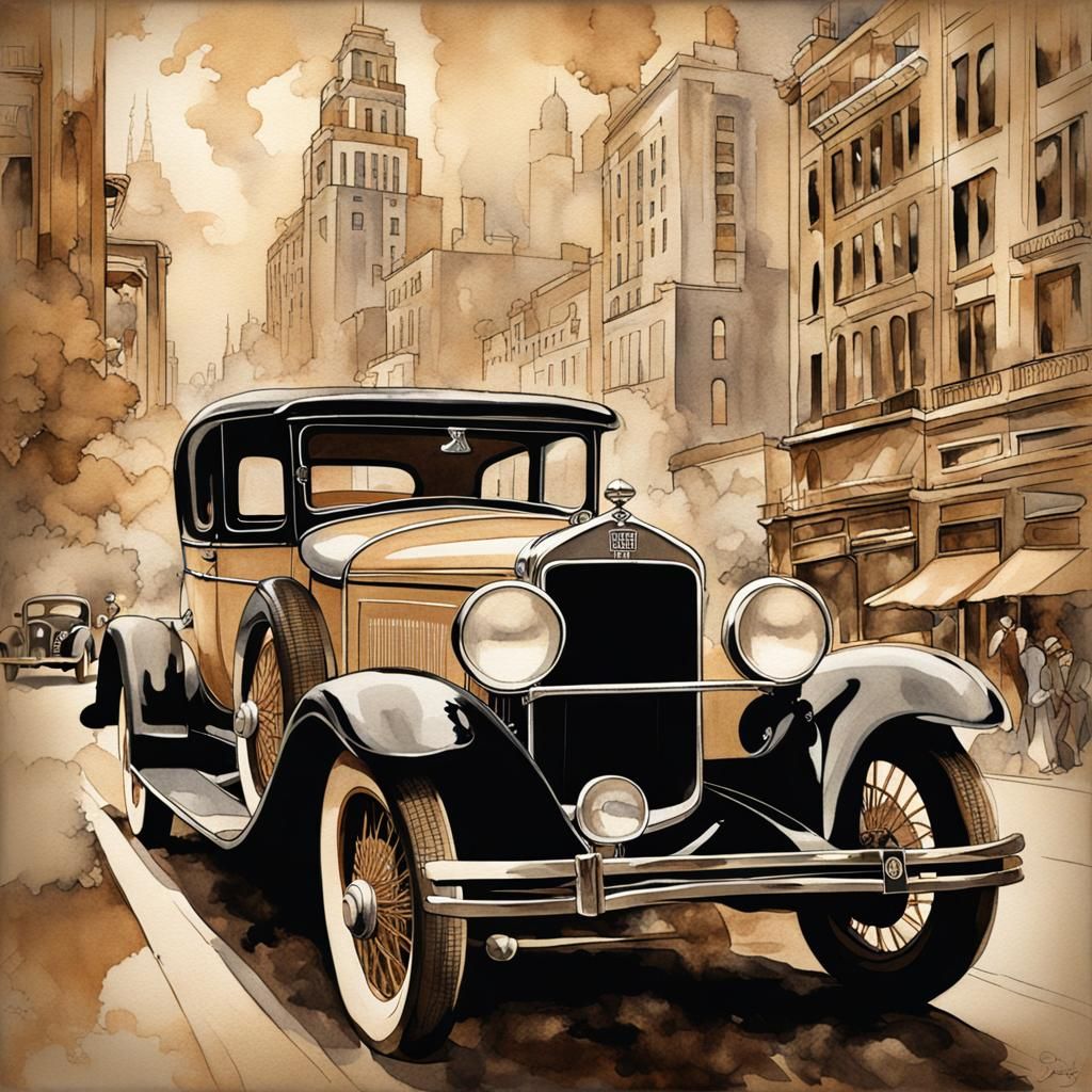 Classic 1920s Car