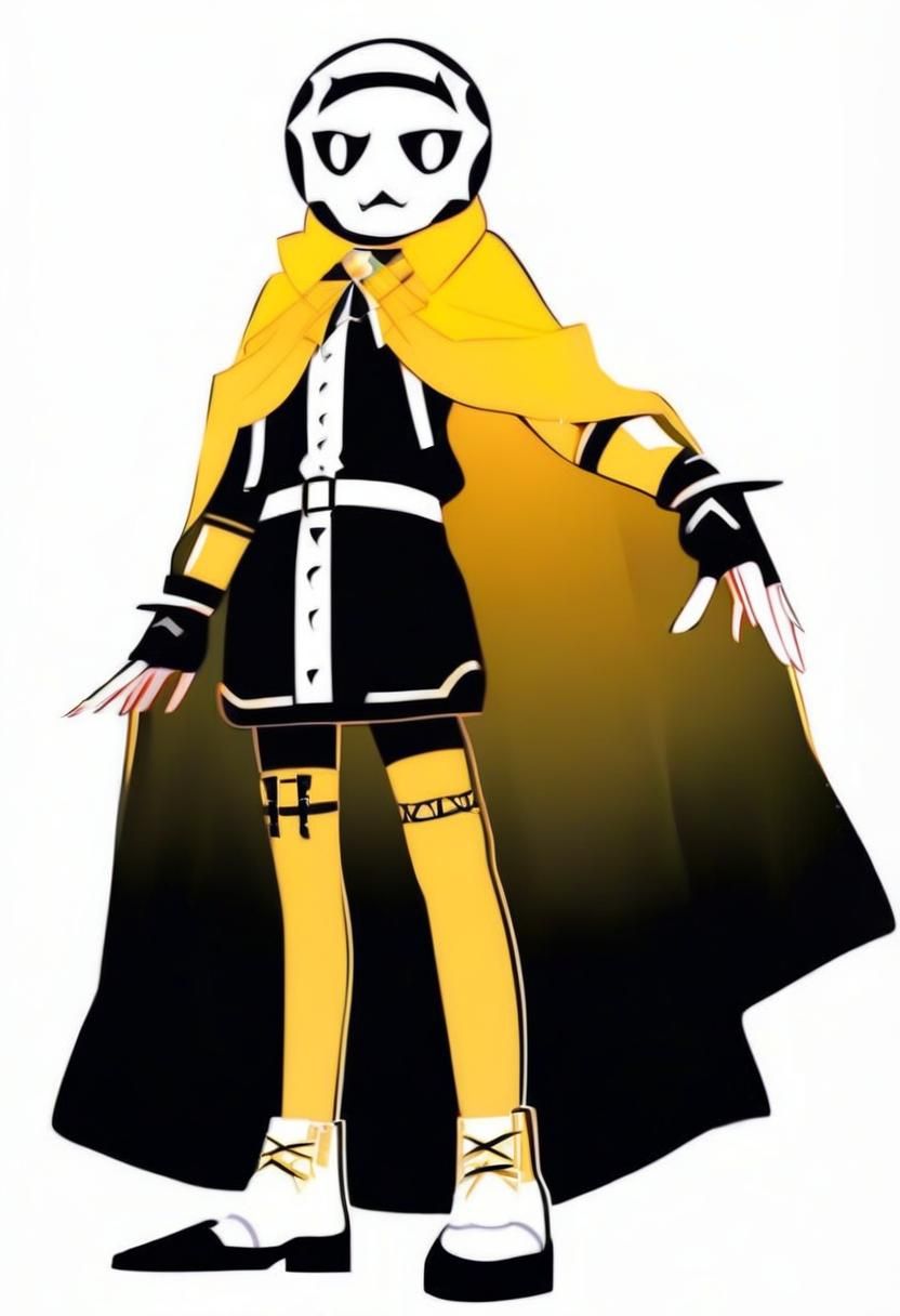 Stylized Witch Character in Modern Style