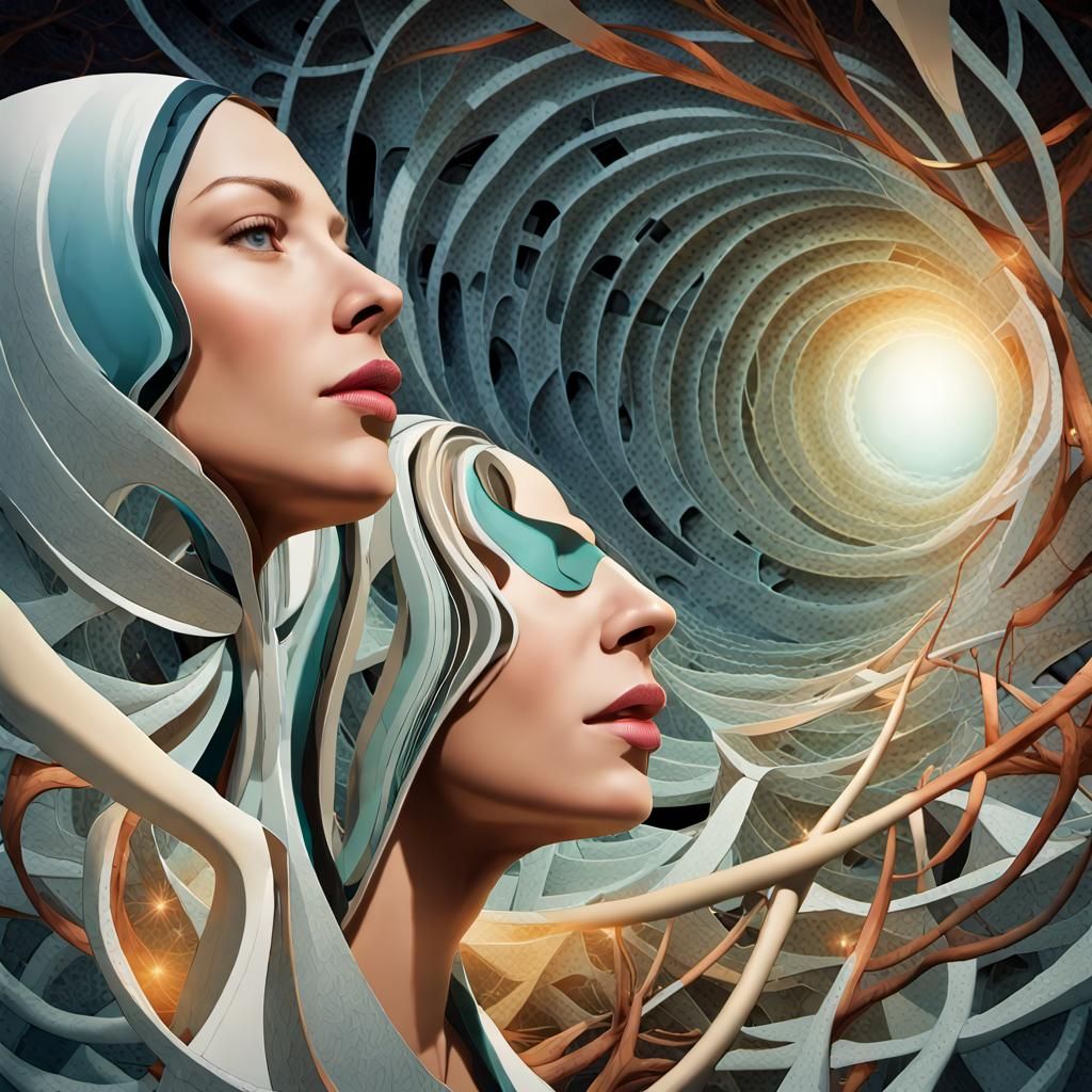 Transformative Perspective Shift: Harmonious World in Reflec...