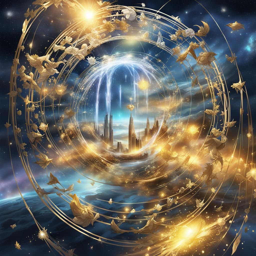 Anime Portal: Sparkling Threads of Reality