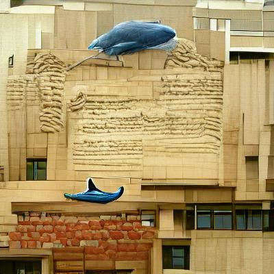 Blue Whale Judge Presiding Over Whale Court