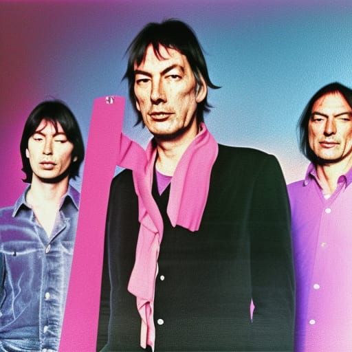 Pink Fong Reimagined in Pink Floyd Style