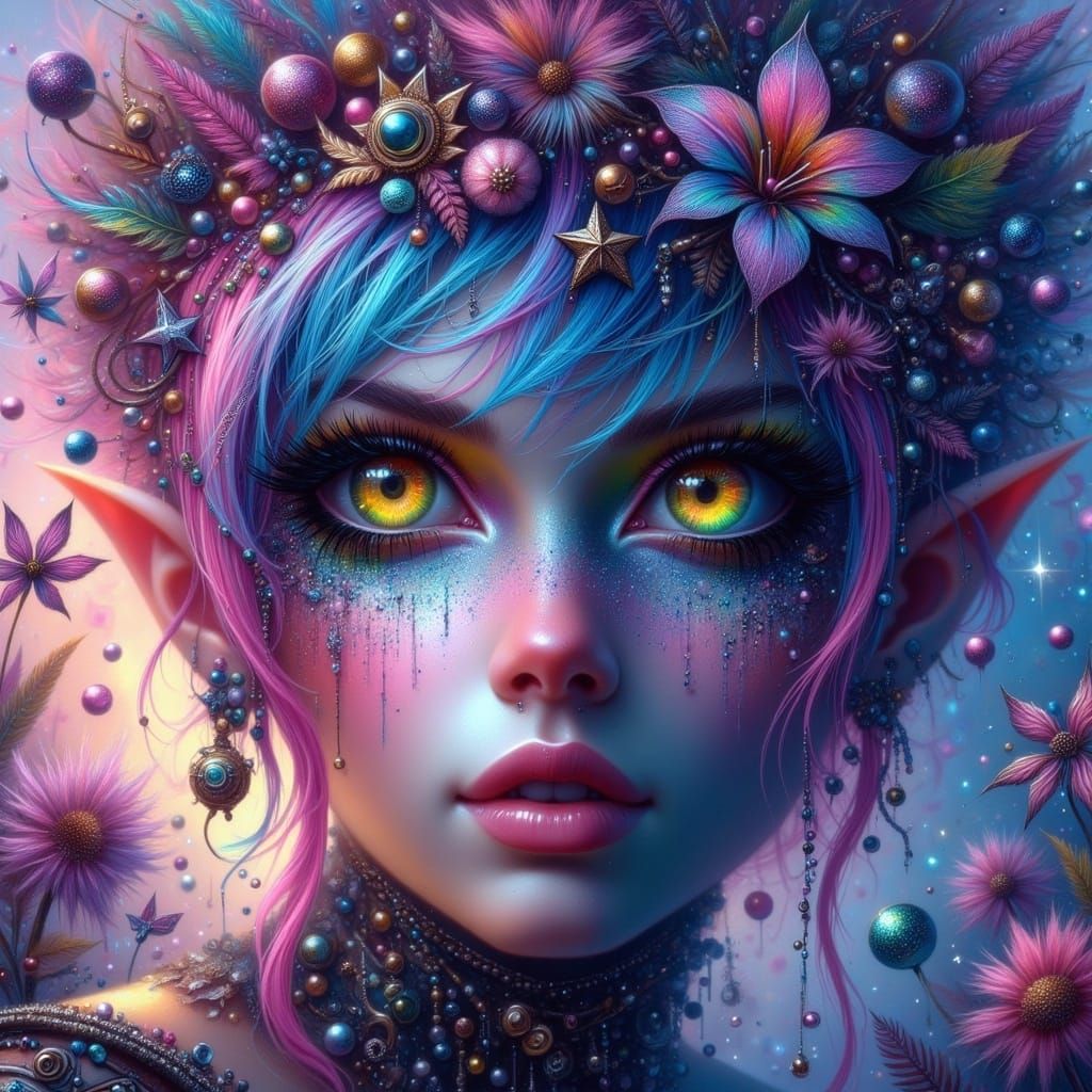 Enchanted Fairy Punk Goddess