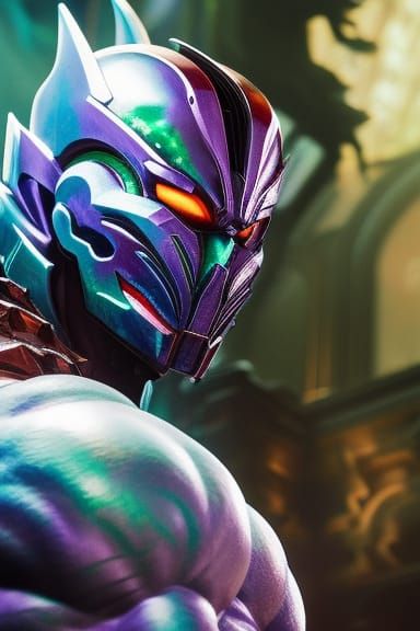 Detailed Portrait with Van Gogh and Mucha Influences