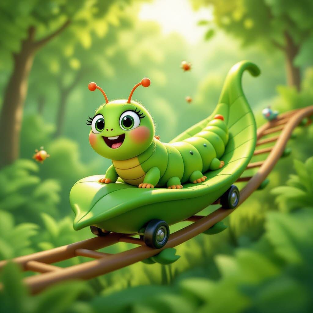 A ride in Caterpilland!
