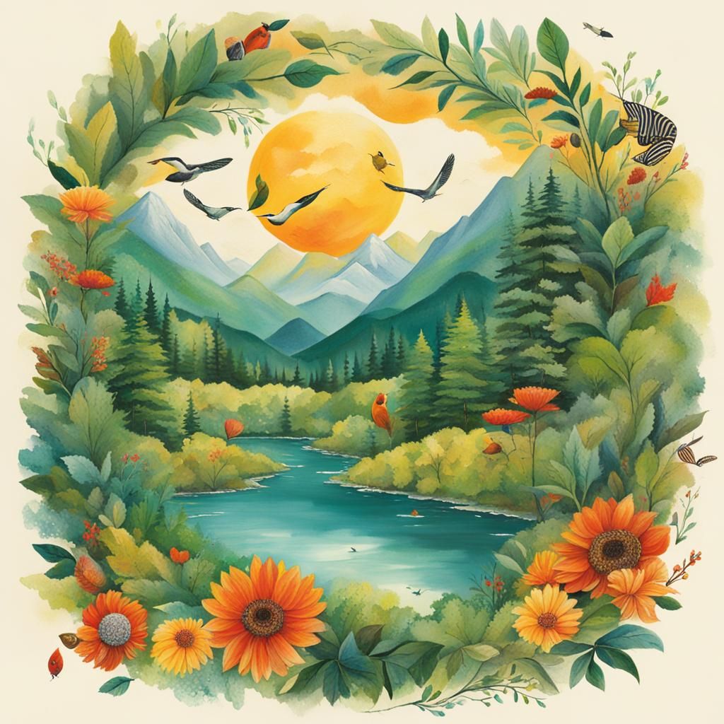 AI Harmony in Nature