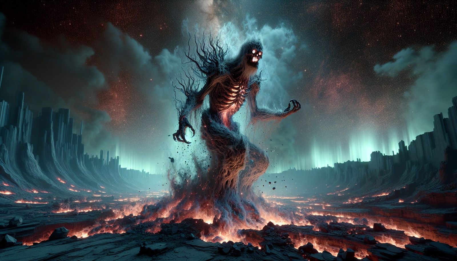 Greed: A Photorealistic Monstrous Depiction