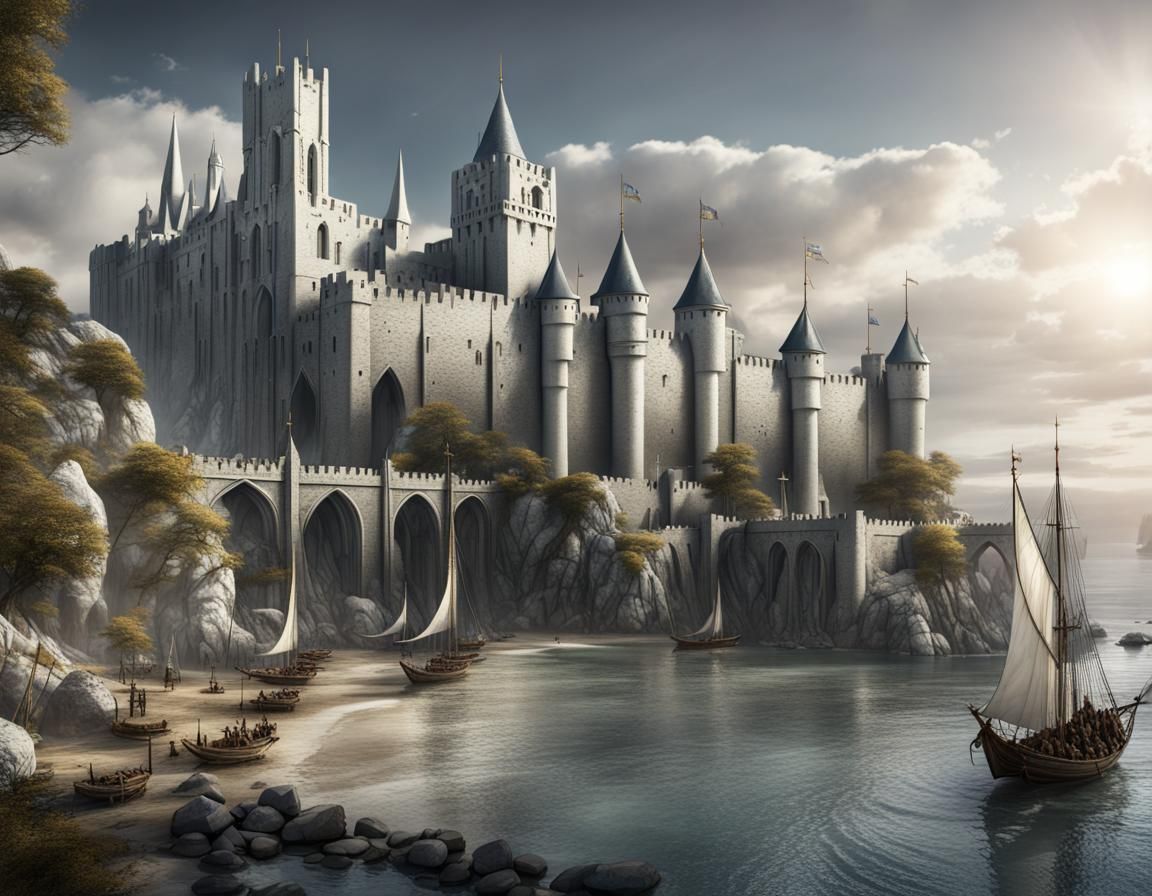 Dol Amroth: Fortified Port City of Gondor