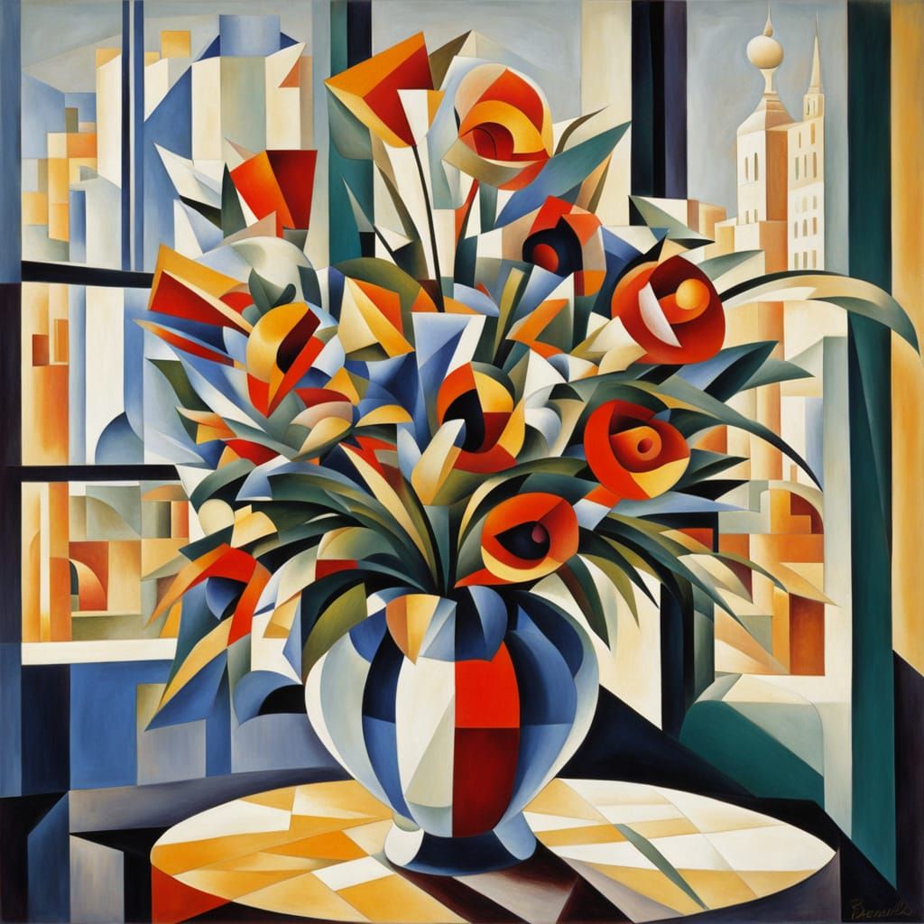Cubist Bouquet