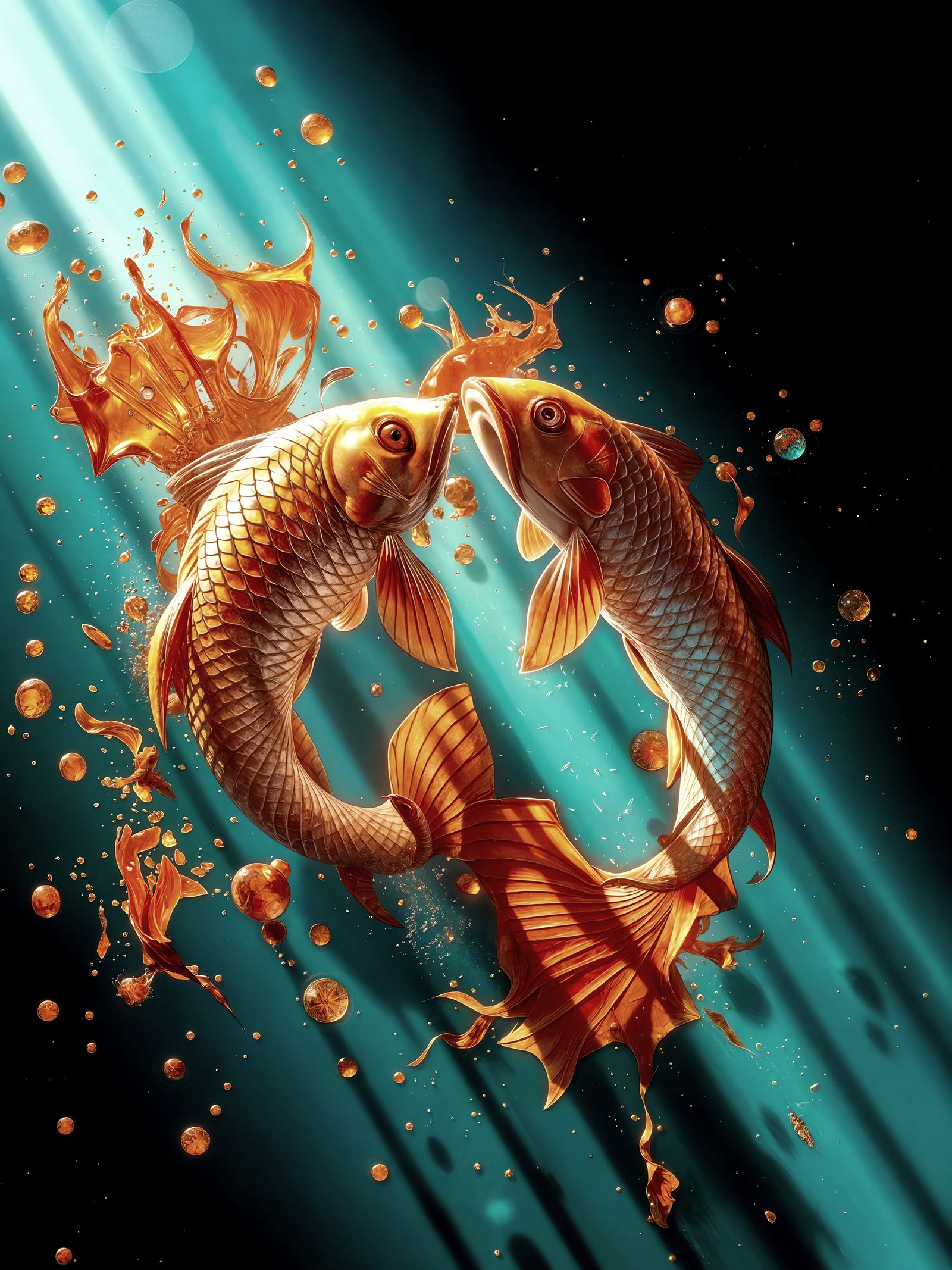 Surreal Dreamscapes of Cosmic Wonder in Vibrant Triadic Colo...