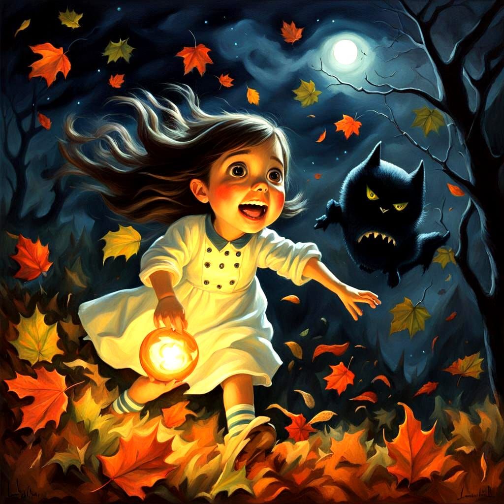 5 pictures (3): It was just a dream. The monster.