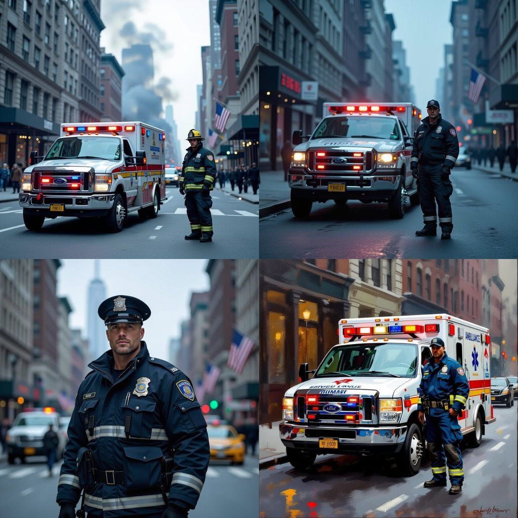 Brave NYC Paramedic on September 11th
