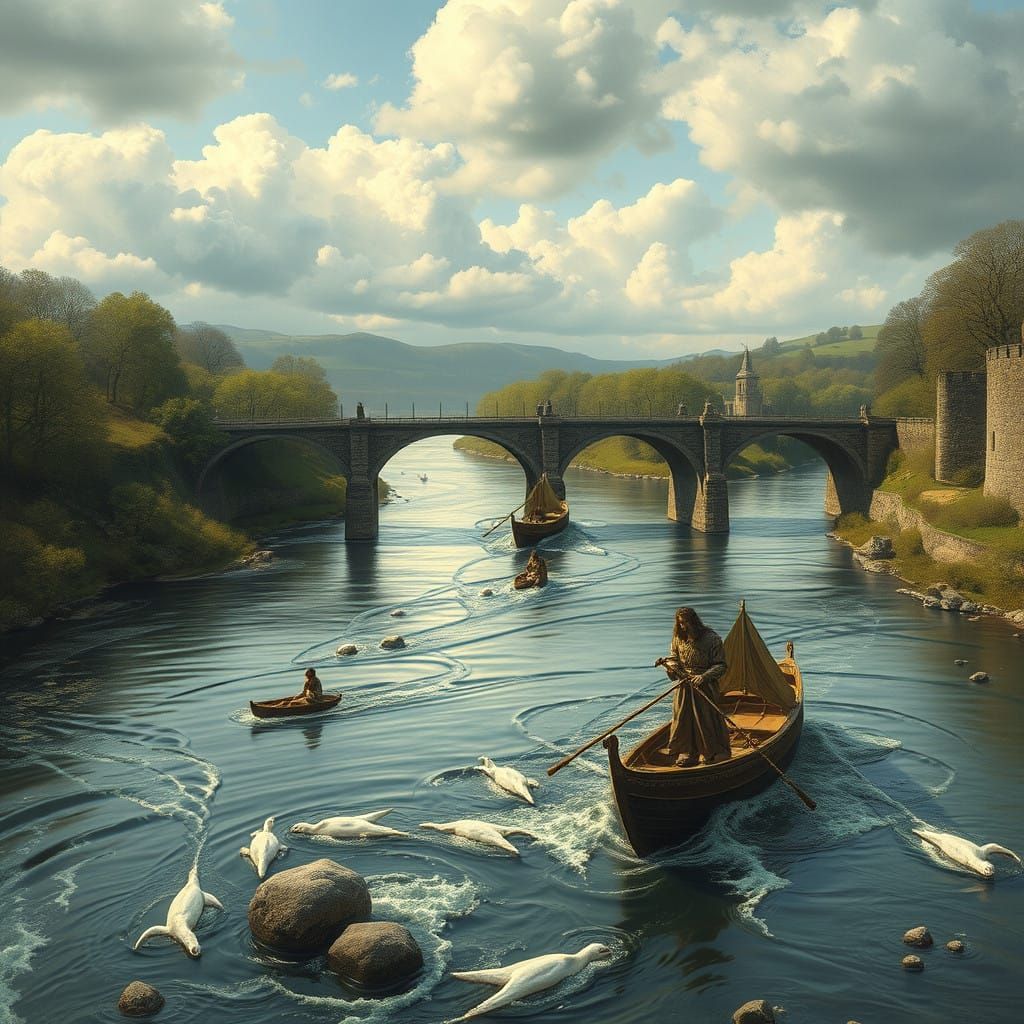 Ancient Celtic Surrealism on the Thames