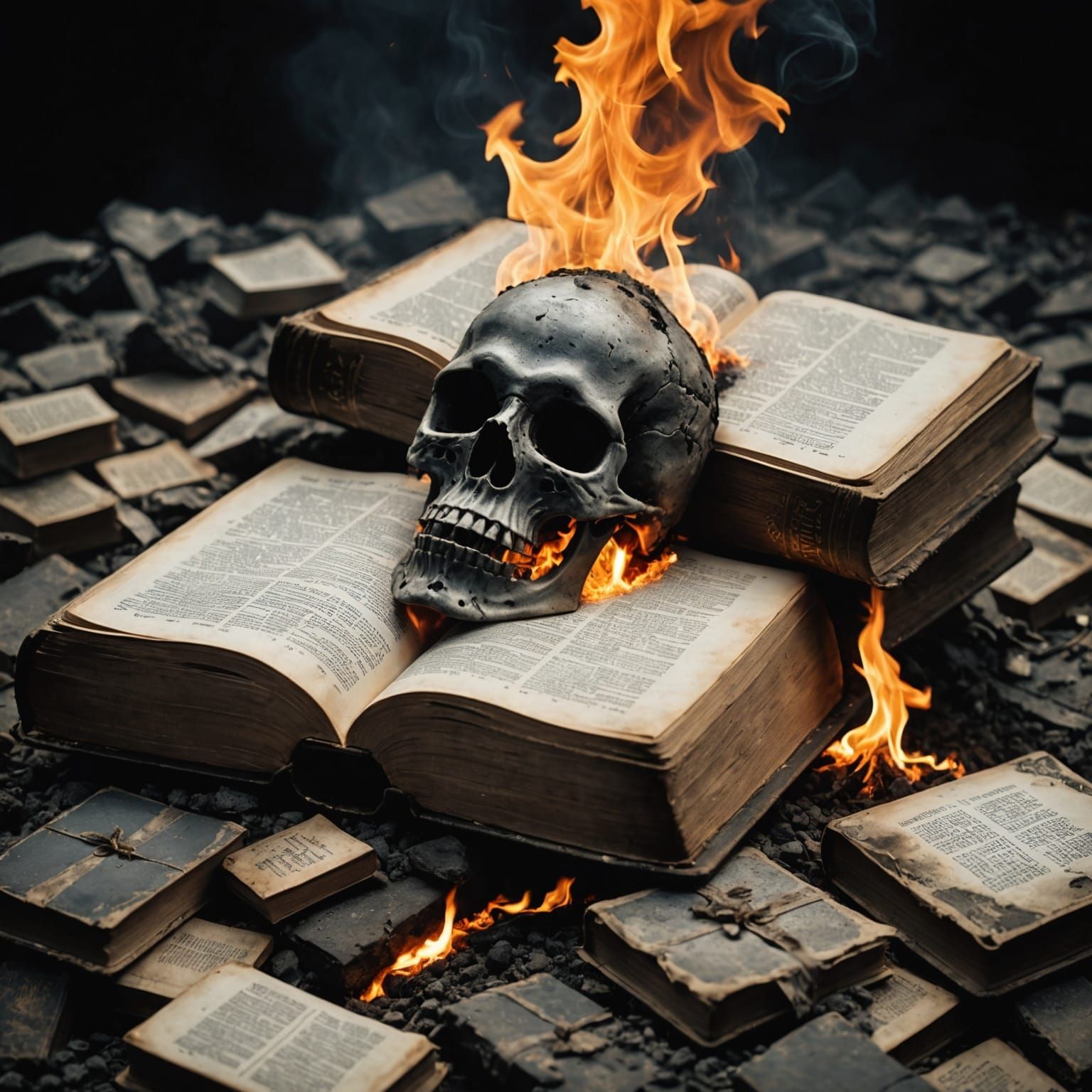 Faith Burns: Church and Bible Consumed by Flames