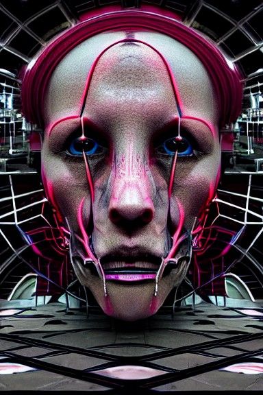 Terrifyingly Elegant AI Future in Hyperreal Detail