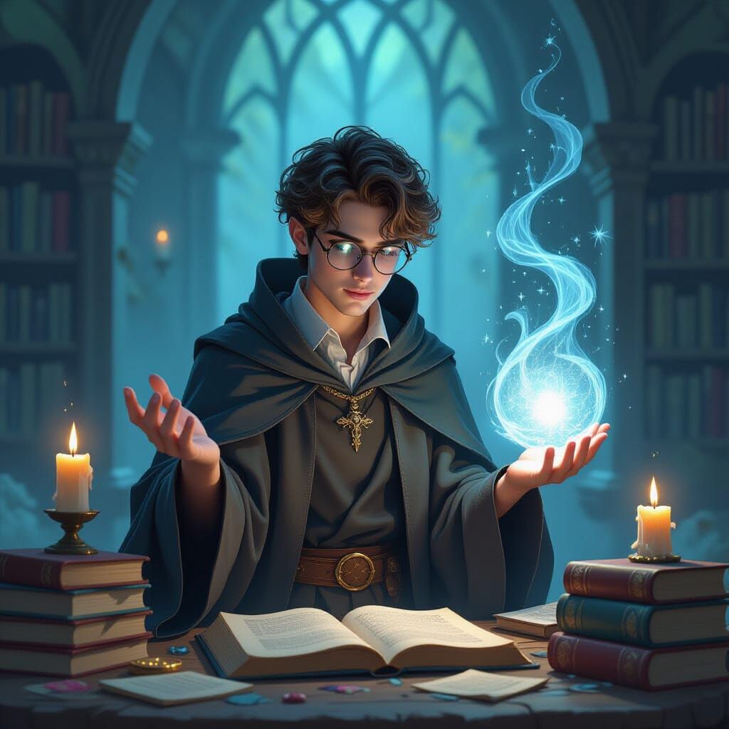 Accidental Spirit Summoning by Apprentice Mage