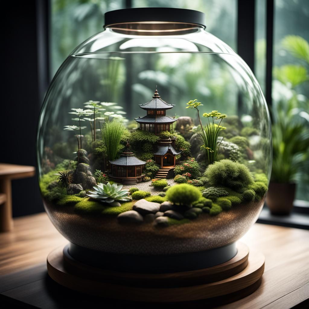 Sumatran Terrarium with Dynamic Lighting in 8K