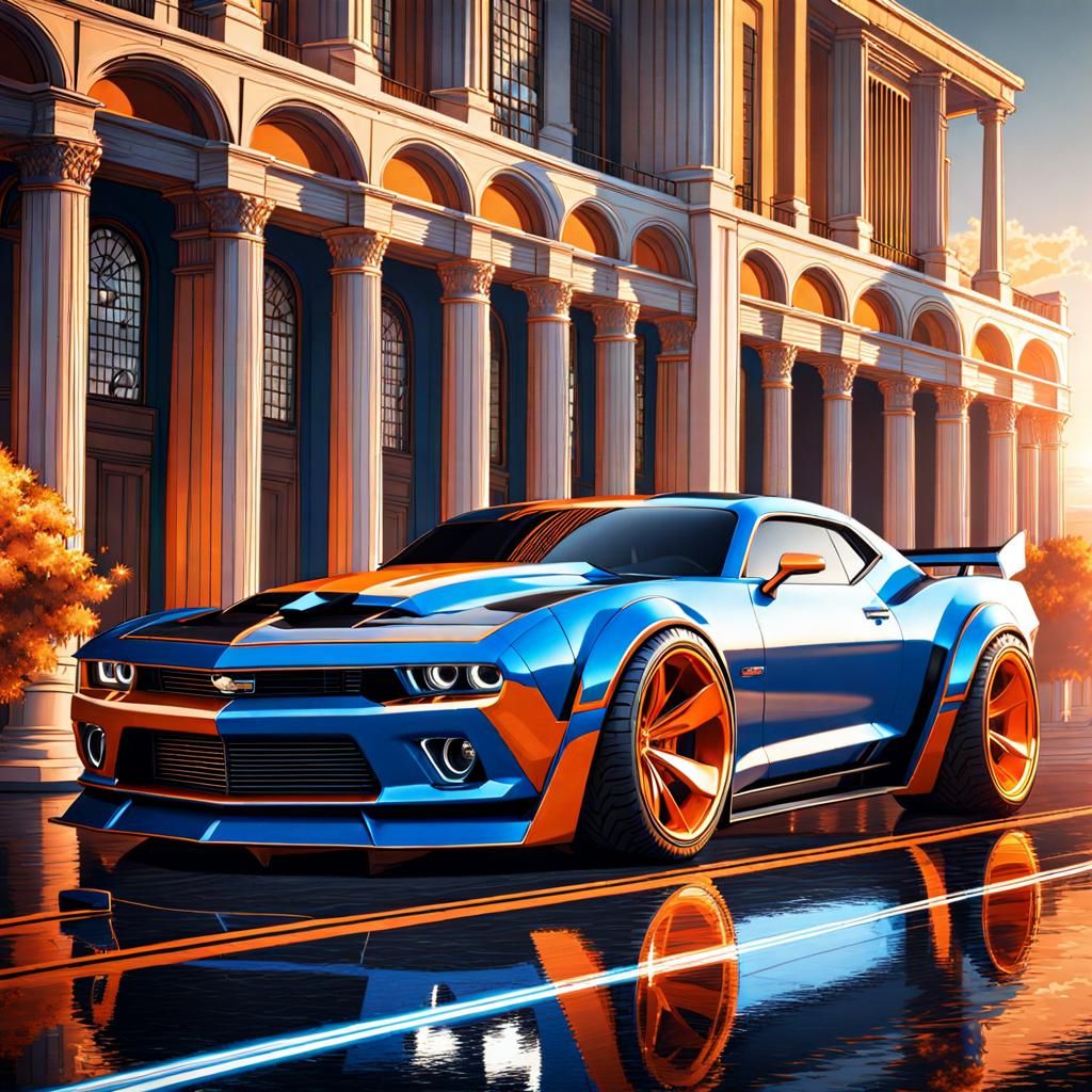 2026 Chevrolet Camaro Concept Car with 395 Series Rear Tires