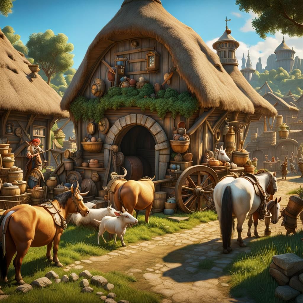 Asterix and Obelix: Farming in Gaul Village