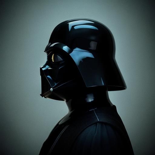 Darth Vader with Jim Carrey Head