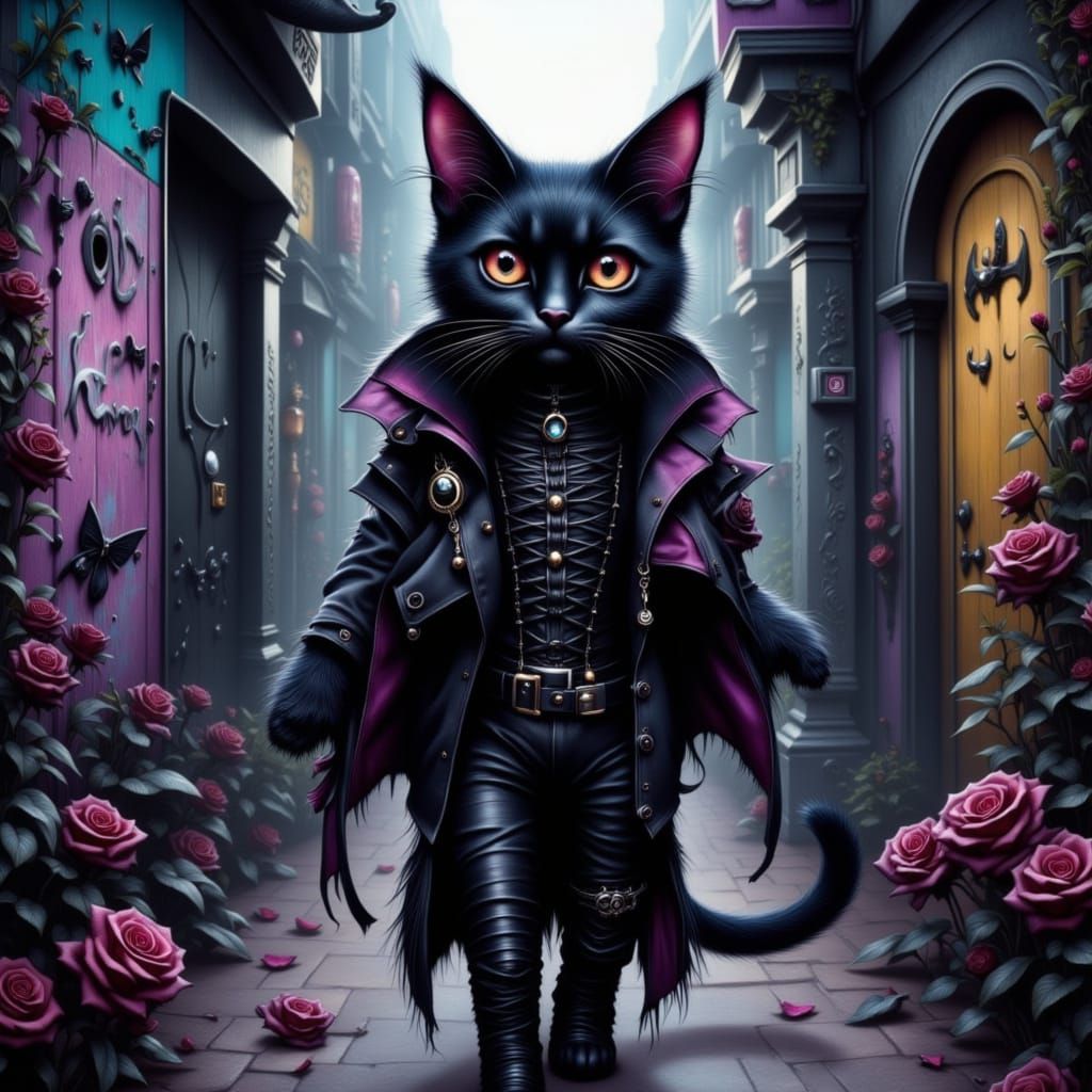 Goth Cat