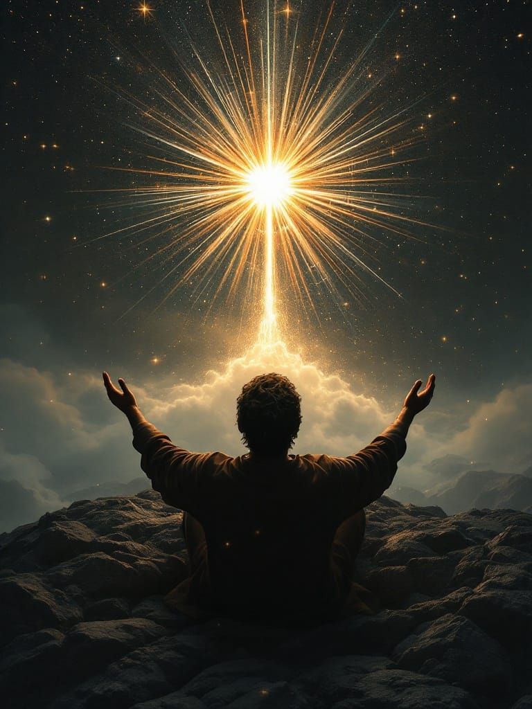 The moment of God conciseness awakening