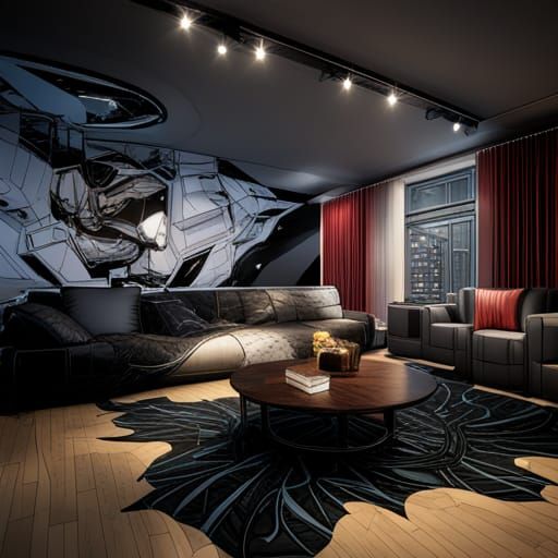 Batman Interior Space