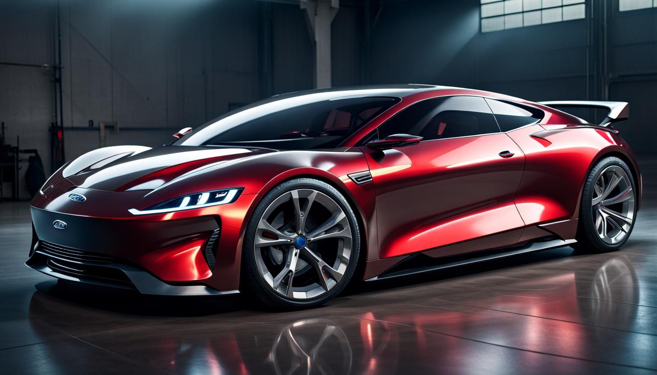 Hyperrealistic 2024 Ford Probe Concept Design