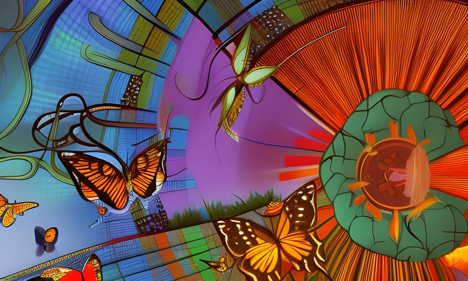 Chuang Tzu's Butterfly Dream: Hyperdetailed Rendering