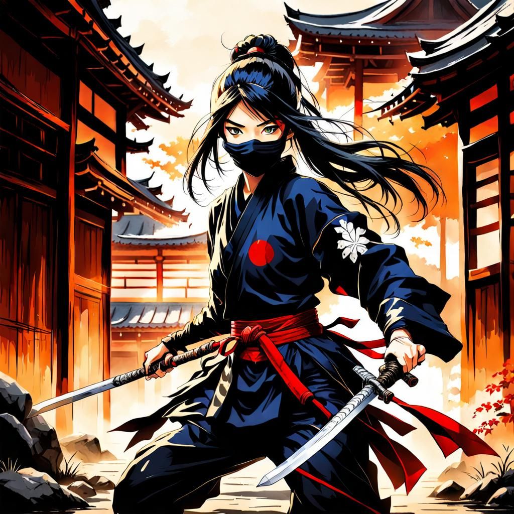 Fantasy Teenage Japanese Ninja