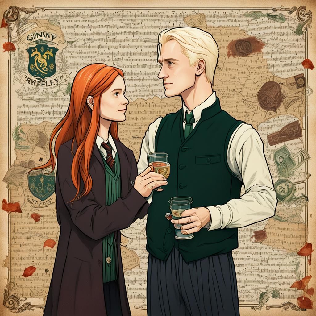 Draco Malfoy loves Ginny Weasley