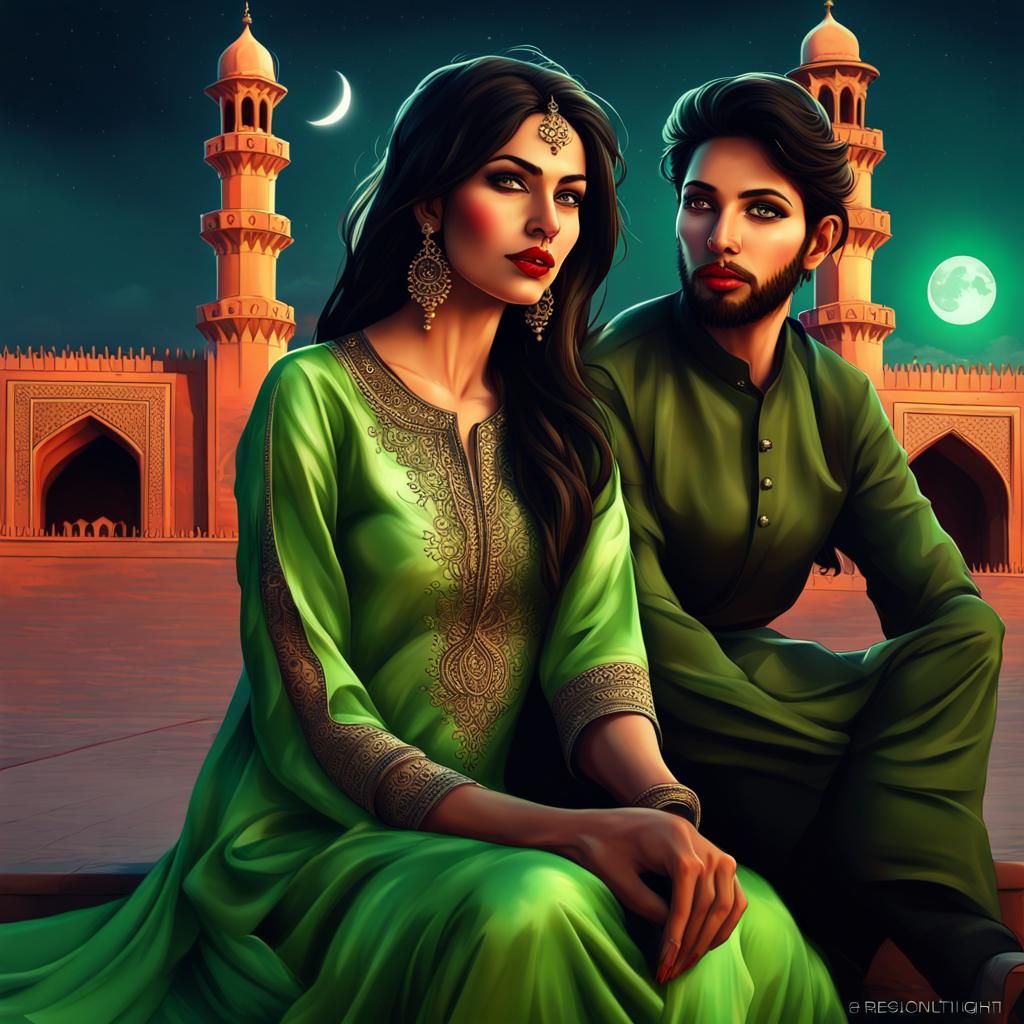 beautiful pakistani couple