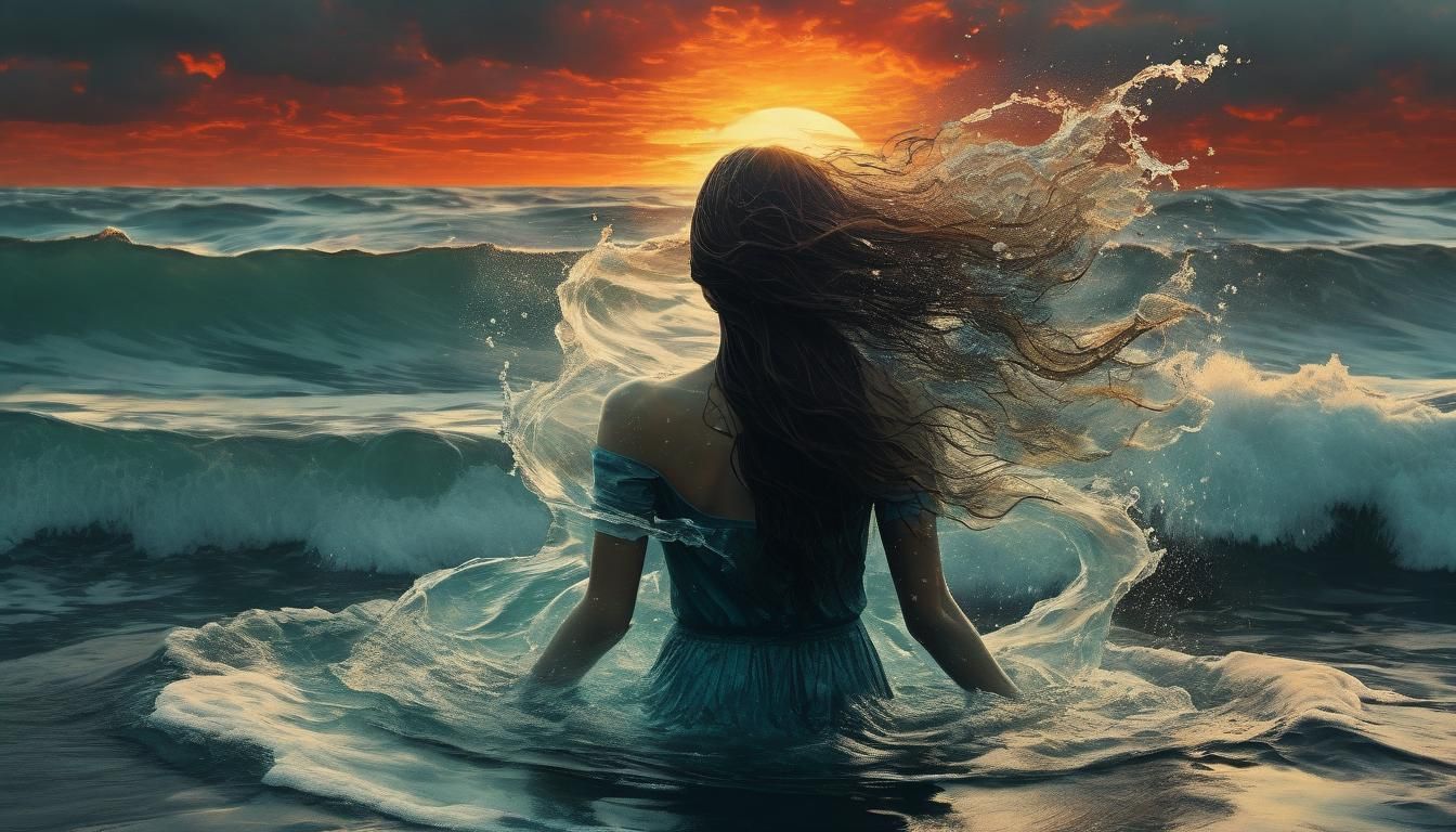 Dreamlike Digital Collage of Gratitude in 8K