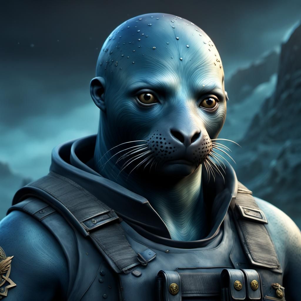 Na'vi seal in the Navy SEALs