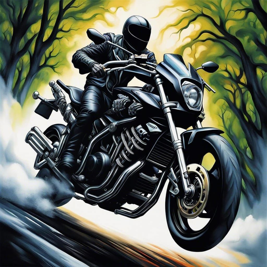 Riding like there’s no tomorrow