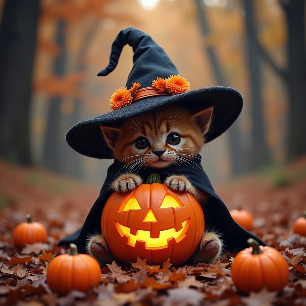 Cute and Spooky Halloween Trick or Treat