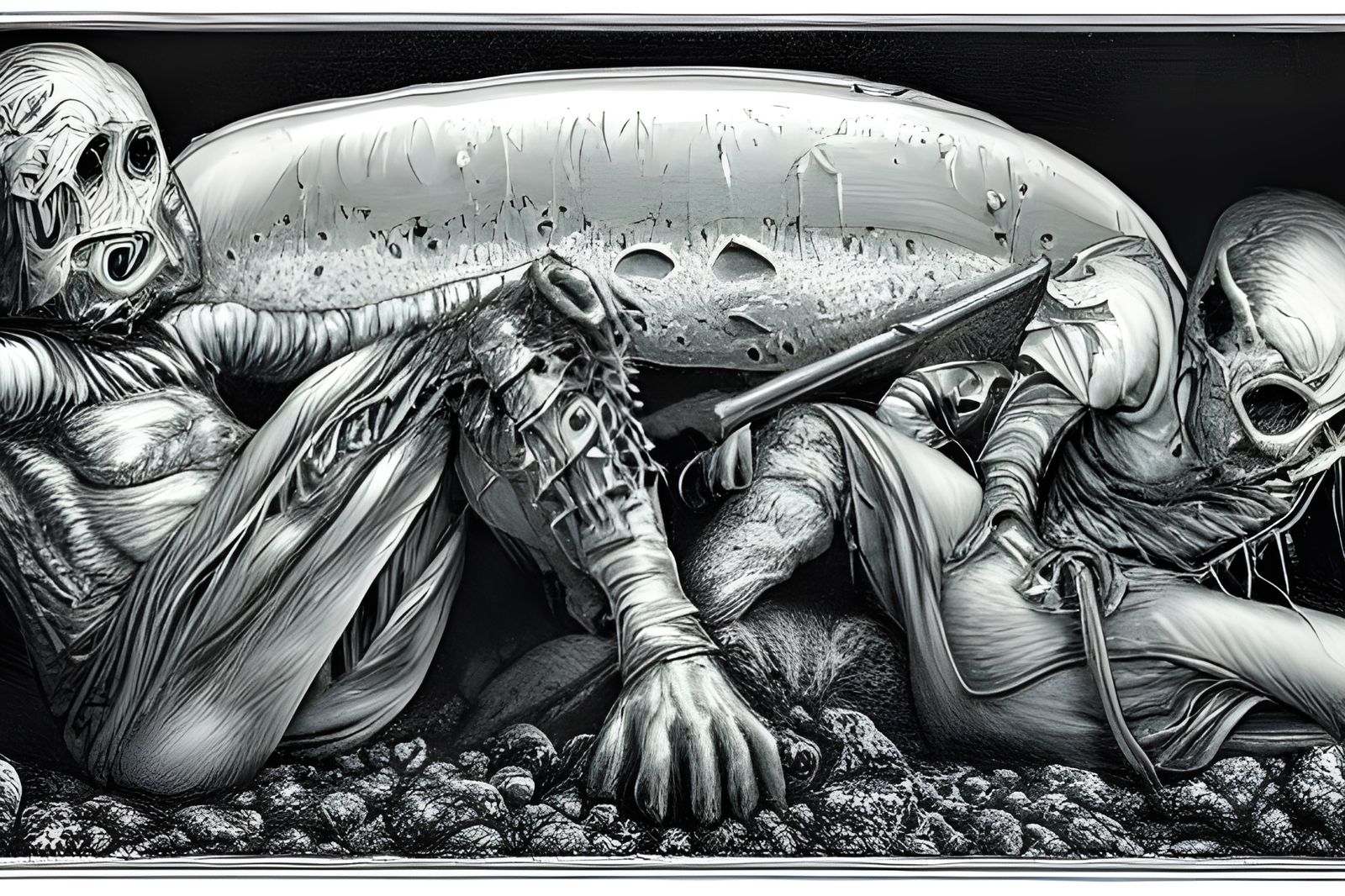 Grotesque Powered Tacos Grande: A Horror Vision