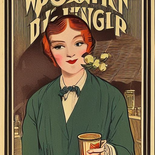 1920s magazine illustration P.G. Wodehouse