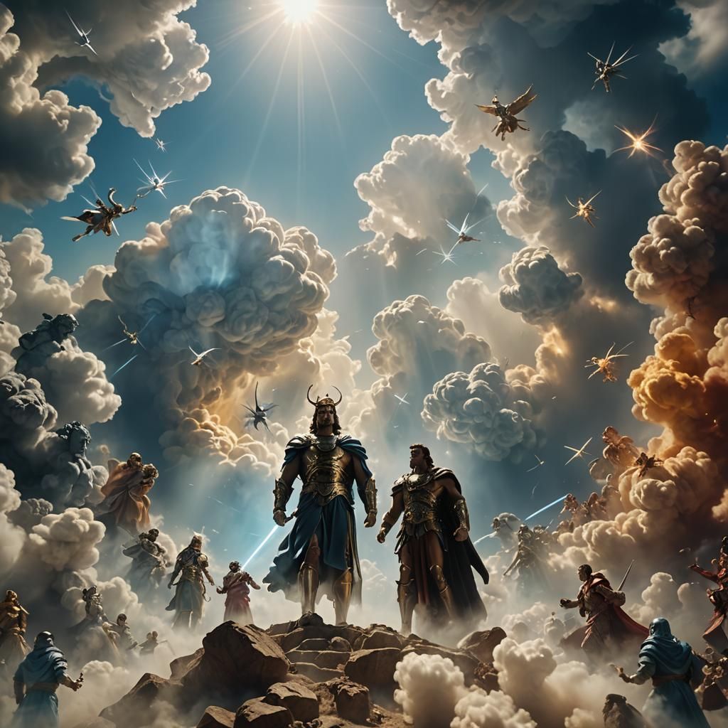 Epic Good Versus Evil Battle in Dreamscape