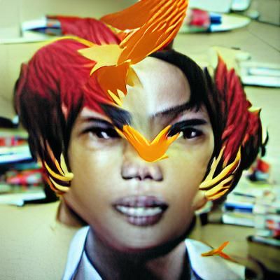 Surreal Phoenix Jordan Hybrid Creature