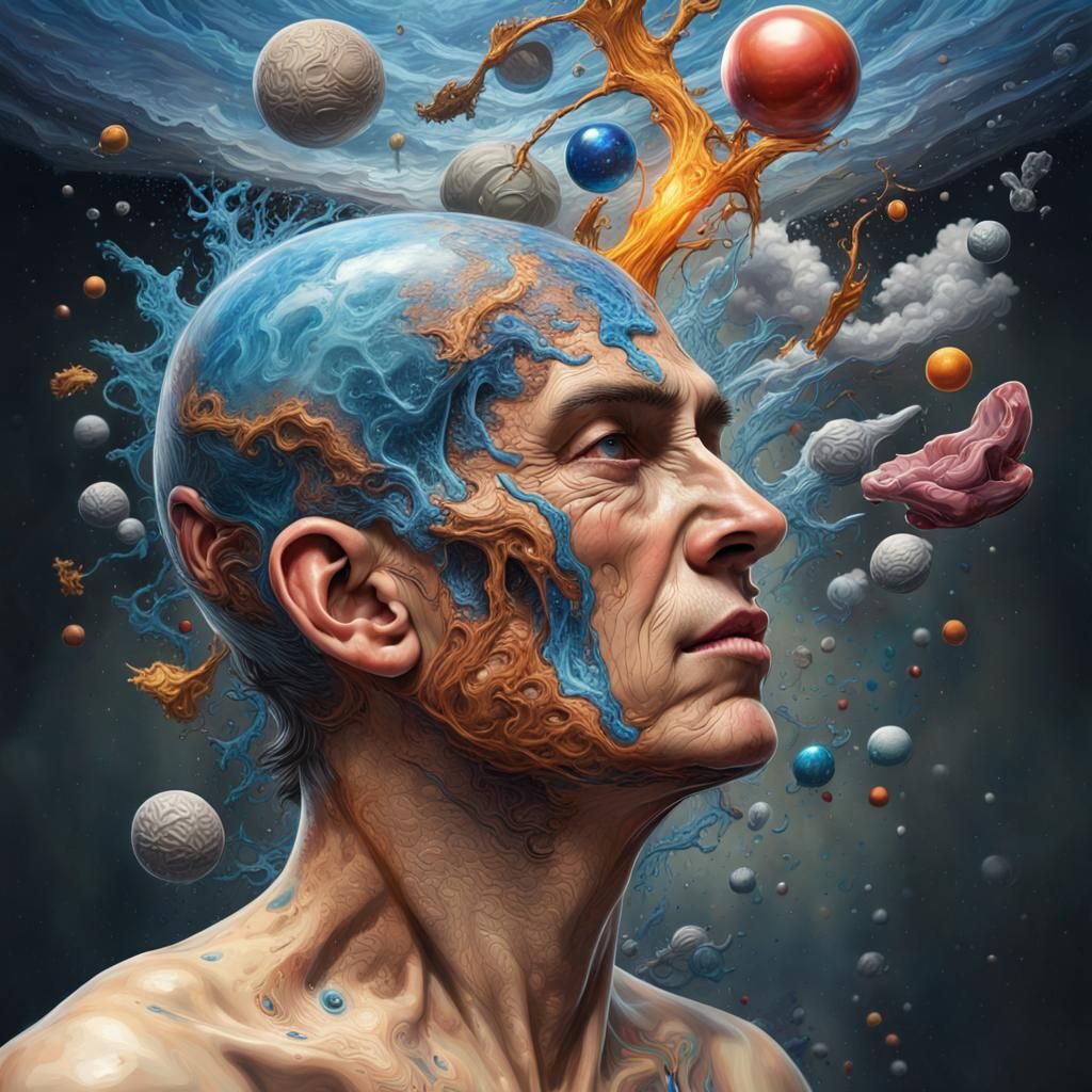 Boundless Reason: Humanity's Evolution in Hyperrealistic Art