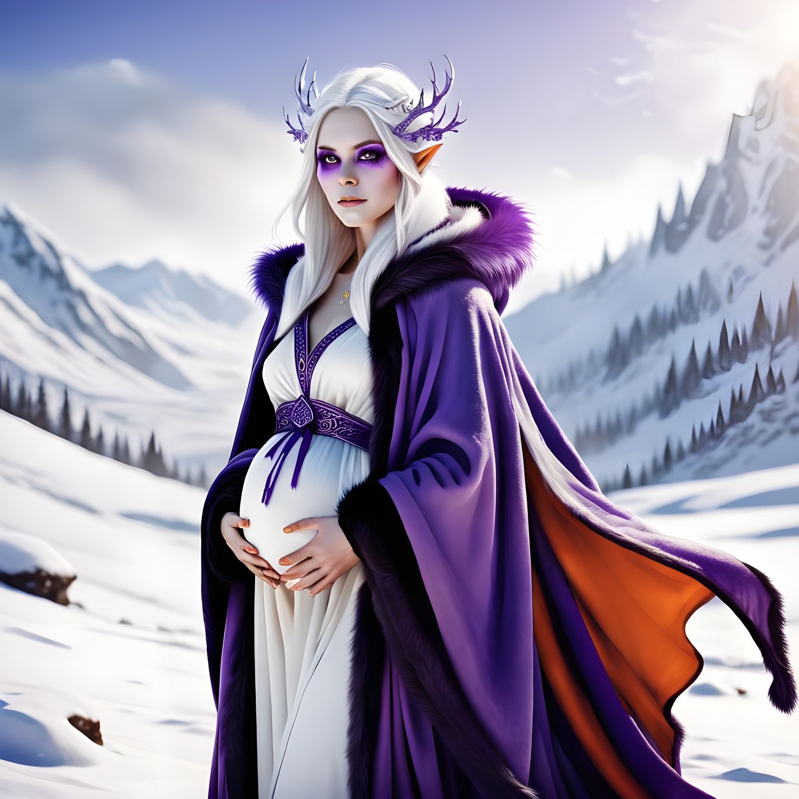 Warmth of the snow elf