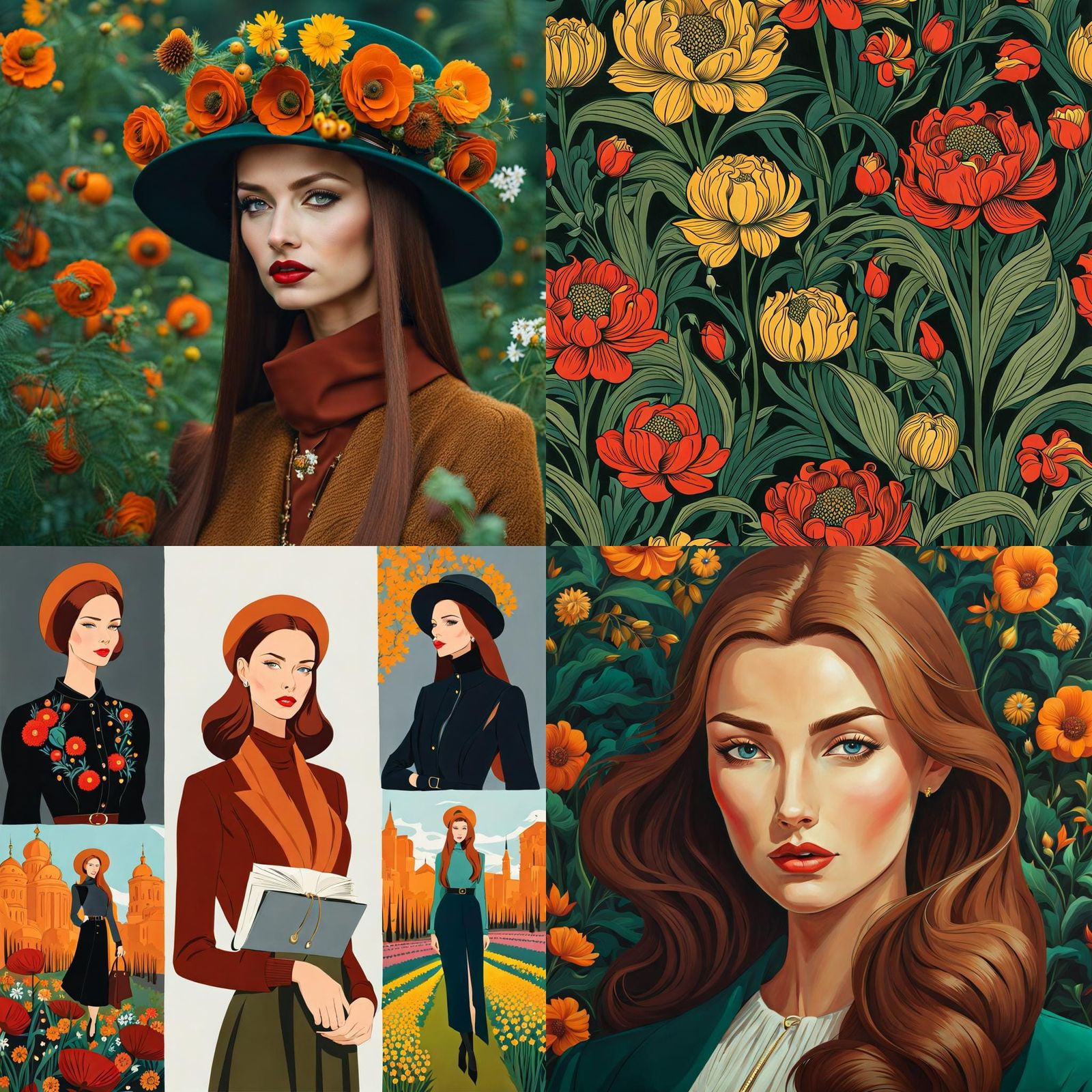 AI Generated Image in Style of Daria Lytvyn