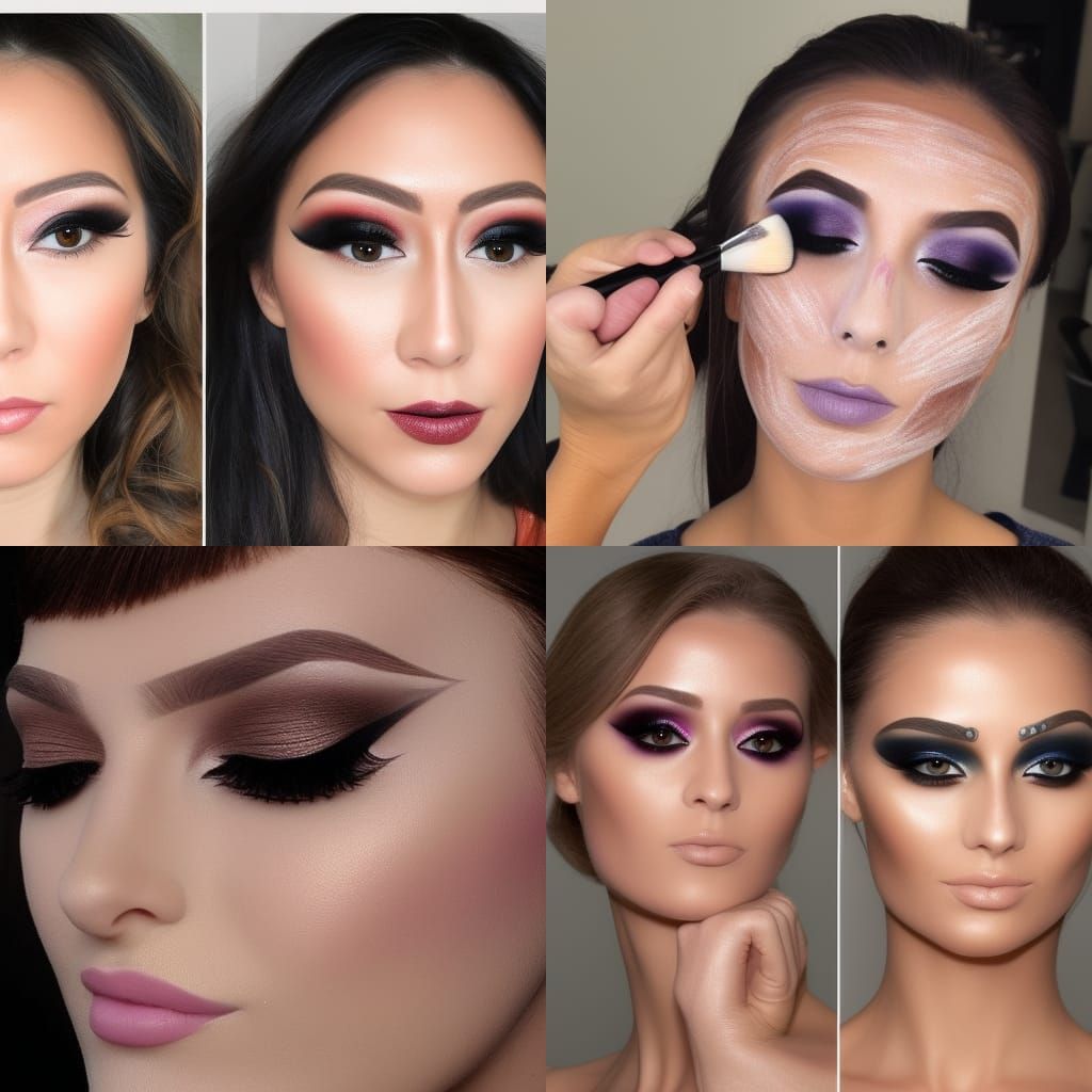 AI Generated Image of Makeup Cosmetics